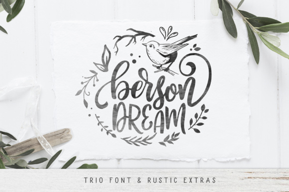Berson Dream: A Font Family for Creative Projects