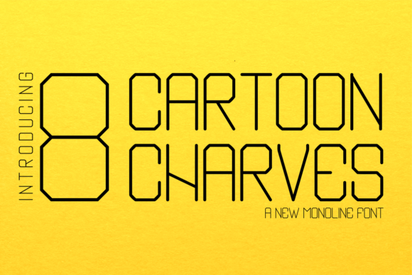 Cartoon Charves: A Retro-Modern Typeface for Bold Designs