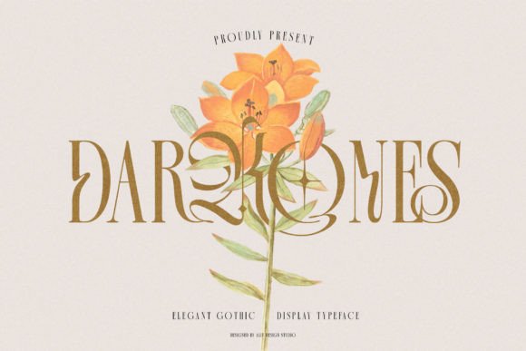 Darkones: A Bold Font for Edgy, Expressive Design