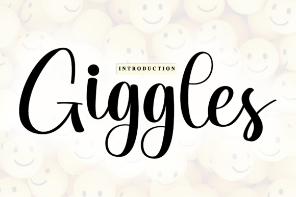 Giggles: A Handwritten Font That Brings Joy to Your Designs