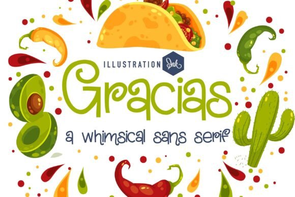 Gracias: The Zesty Display Font for Vibrant Branding