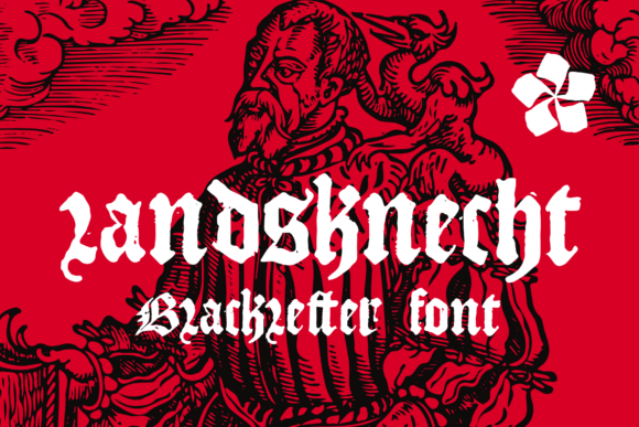 Landsknecht: A Bold Blackletter Font for Medieval Design