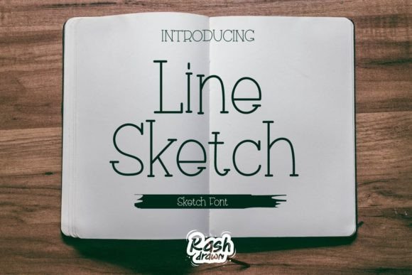 Line Sketch: A Font That Brings Friendly Charm to Your Designs