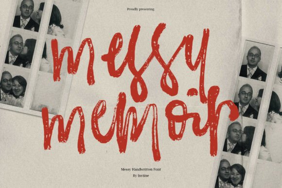 Messy Memoir: The Authentic, Expressive Handwritten Font