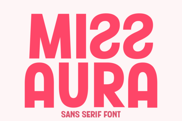 Miss Aura: A Playful Font for Creative Projects