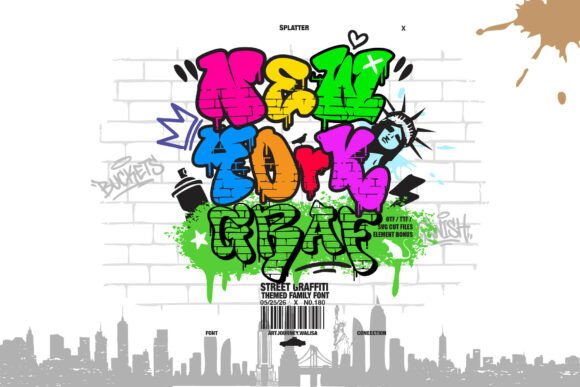 New York Graf: Urban Street Art Typography