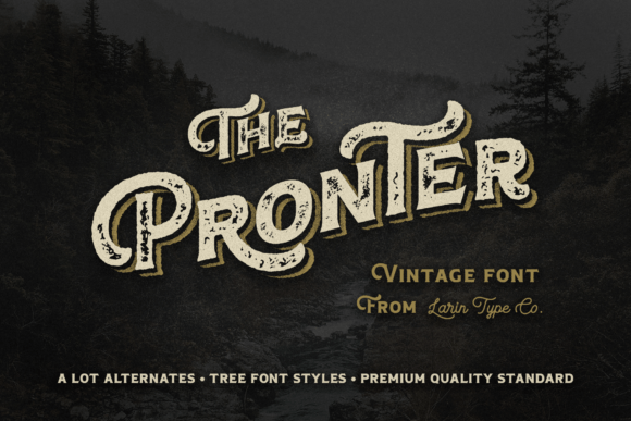 Pronter: Crafting Timeless and Modern Visual Identities