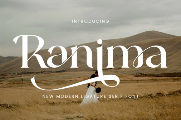 Ranima: A Modern Ligature Serif for Visual Storytelling