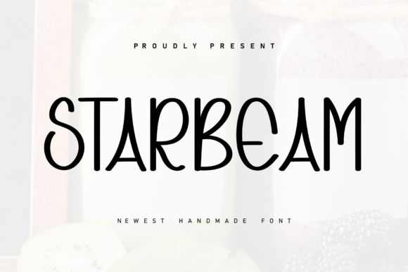 Starbeam: A Marker-Style Font for Modern, Relaxed Branding