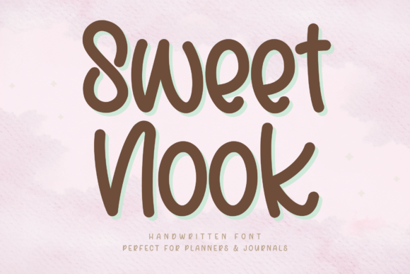 Sweet Nook: The Handwritten Font for Cozy Designs