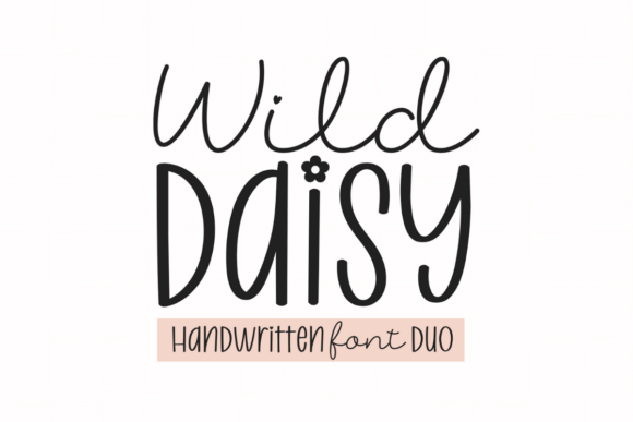 Wild Daisy Duo: A Charming Handwritten Typeface